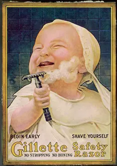 Razor: Gillette Razor Advertisement