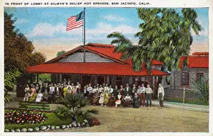 Jacinto: Gilman's Relief Hot Springs, San Jacinto, California, USA