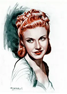 Vivacious: Ginger Rogers by G. Cattermole