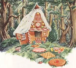 Gingerbread: Gingerbread House