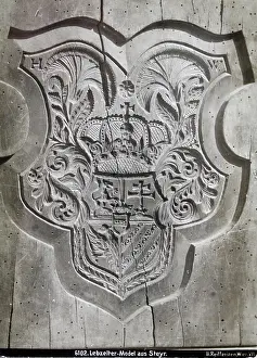 Steyr: Gingerbread model Crowned coat of arms