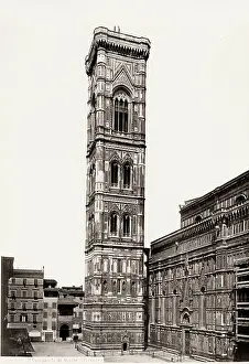 Giotto: Giotto's Campanile, Piazza del Duomo, Florence, Italy