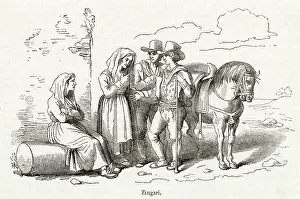 Gypsies: Gipsies in Rome, Italy