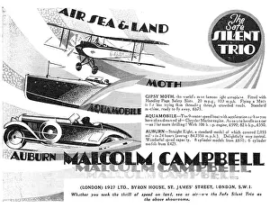 Misc: Gipsy Moth - Aquamobile & Auburn On Show