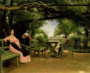 Trellis: Girl in an Arbour