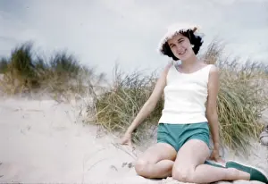 Touquet: Girl on the beach