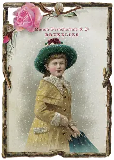 Brolly: GIRL WITH BROLLY C1880