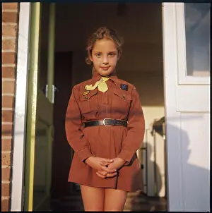 Bill Coward: GIRL IN BROWNIE UNIFORM