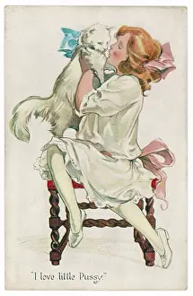 Clutches: GIRL AND CAT