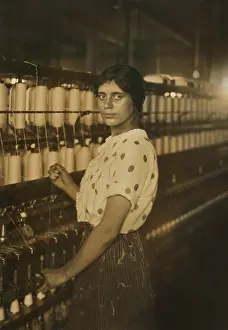 Three Quarter Length: Girl - child labor - occupations
