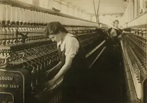 Doffer: Girl - child labor - occupations
