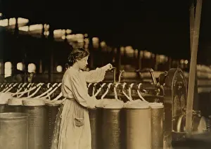 Three Quarter Length: Girl - child labor - occupations
