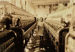 Spinner: Girl - child labor - occupations