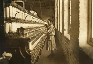Spinner: Girl - child labor - occupations