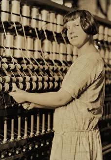 Spinner: Girl - child labor - occupations