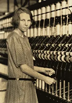 Three Quarter Length: Girl - child labor - occupations