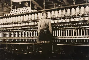 Spools: Girl - Child Labour - Occupations - Mill
