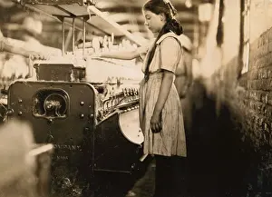 Roanoke: Girl - Child Labour - Occupations - Mill