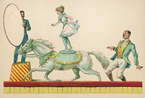 Ringmaster: GIRL ON CIRCUS HORSE