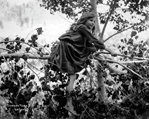Tomboy: Girl Climbing a Tree