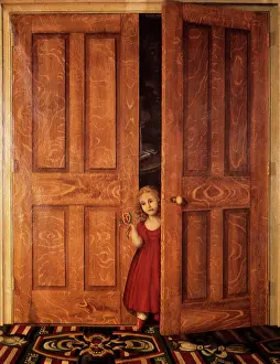 Pansy: Girl Coming Through Doorway