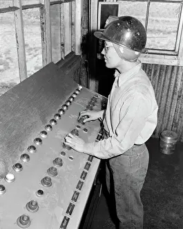 Miner: Girl controls loading of coal into cars by