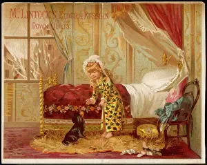 Quilt: GIRL AND DOG