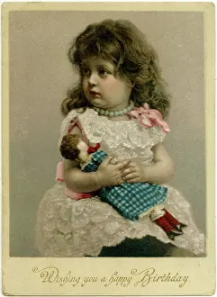 Clutches: GIRL AND DOLL, 1900