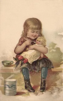 Feeds: Girl and Doll