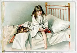 Wakes: GIRL DRESSING C1880
