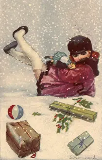 Everywhere: Girl Fallen with Toys