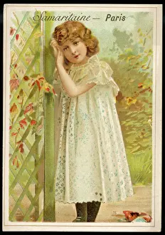 Wistful: GIRL IN THE GARDEN