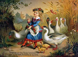 Spender Collection: GIRL WITH GEESE