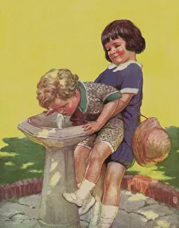 Bday: Girl gives Boy a Boost