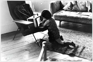 Glued: GIRL GLUED TO BOX