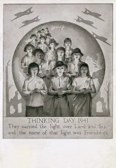 Warplanes: Girl Guides - 1941 - Thinking Day