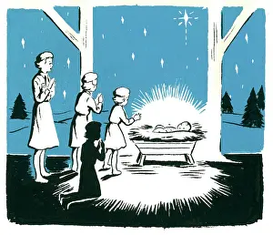 Brownies: Girl Guides at the Nativity