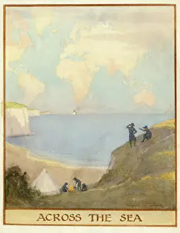 Brownies: Girl Guides at seaside camp