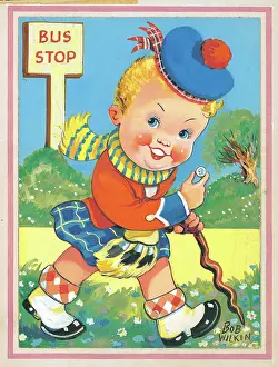 Wilkin: Girl having tea