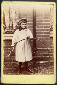 Hoops: GIRL & HER HOOP/ 1895
