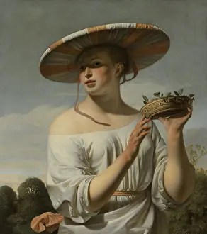 Boetius: Girl in a Large Hat