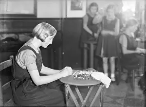 Lacework: Girl Learning Lacework