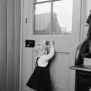 Letterbox: Girl At Letter Box