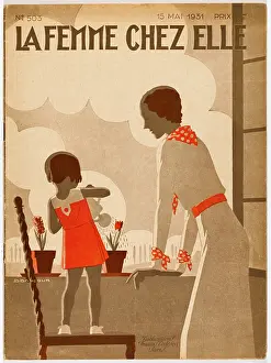 Sill: GIRL & MAMA WATER POTS