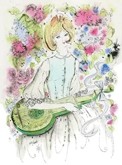 Suzanne: Girl with a mandolin