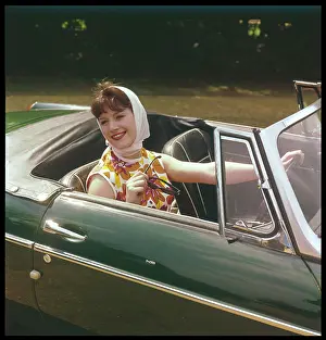Emberton: GIRL IN MGB 1960S
