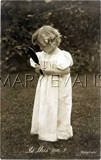 Nightdresses: GIRL WITH MIRROR 1915
