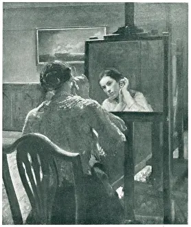 Mcevoy: Girl At Her Mirror