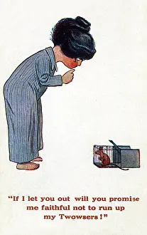 Mousetrap: GIRL & MOUSE IN TRAP