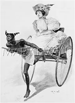 Exertion: GIRL IN NATAL RICKSHAW